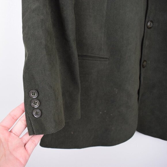 MASSIMO Moda Collezione Vintage Men's Woven Button Suit Blazer Jacket - Picture 3 of 6